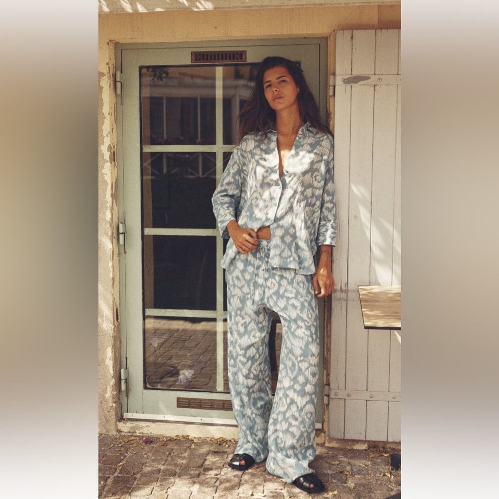 Zara printed Rami set!